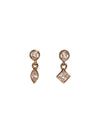 Talia - Diamond Drop Studs